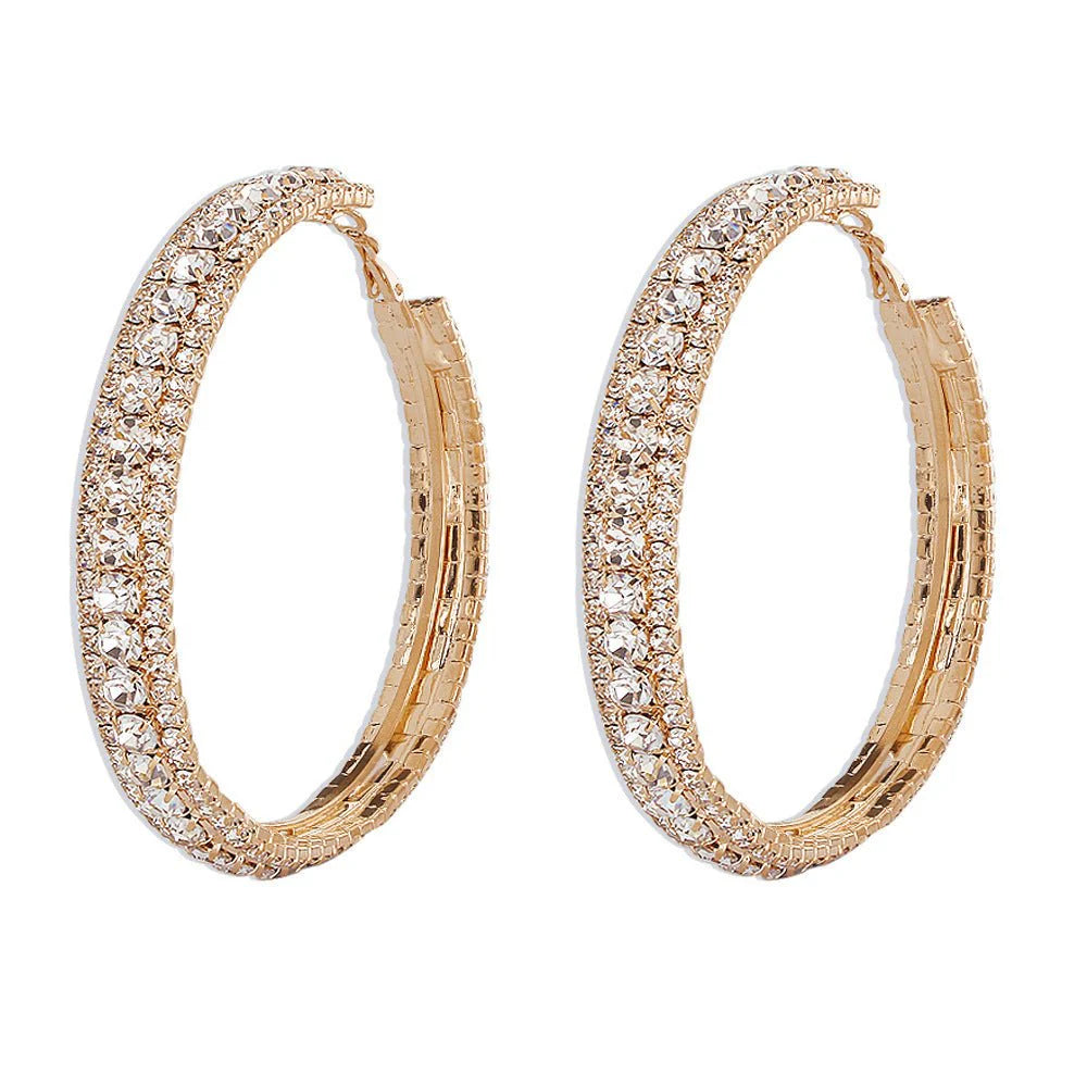 European And American Style Simple Big Ear Ring Women